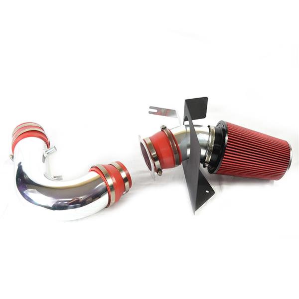 4" Intake Pipe with Air Filter for Ford F150/Expedition 1997-2003 V8 4.6/5.4L Red