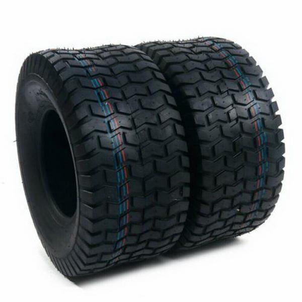 [Set of 2]Max load:680Lbs Garden TURF TIRES Tubeless 16x7.50-8 4PR millionparts