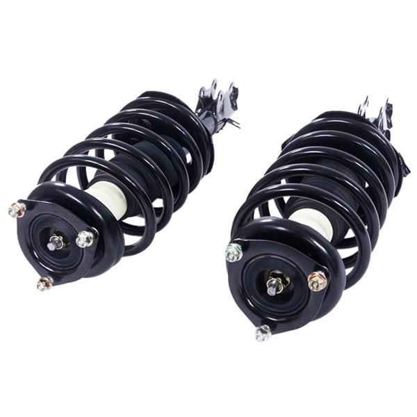 2 Pcs Iron Shock Absorber 13-172105-172106 JB Black