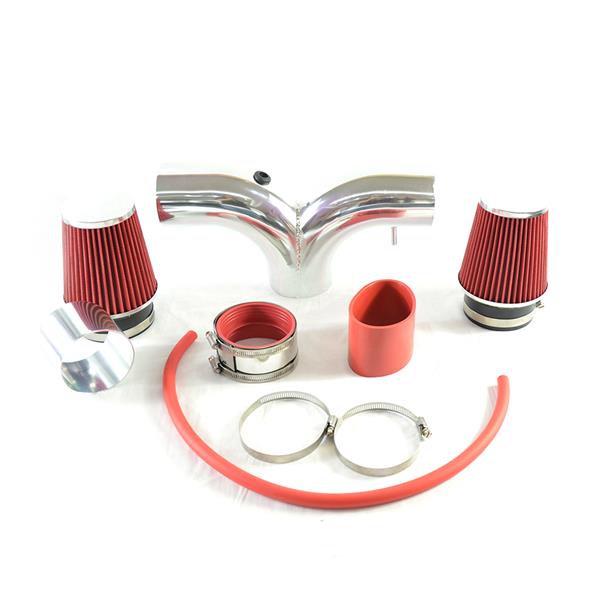 Intake Pipe with Air Filter for Dodge Ram 1500 2003-2008 V8 5.7L Red