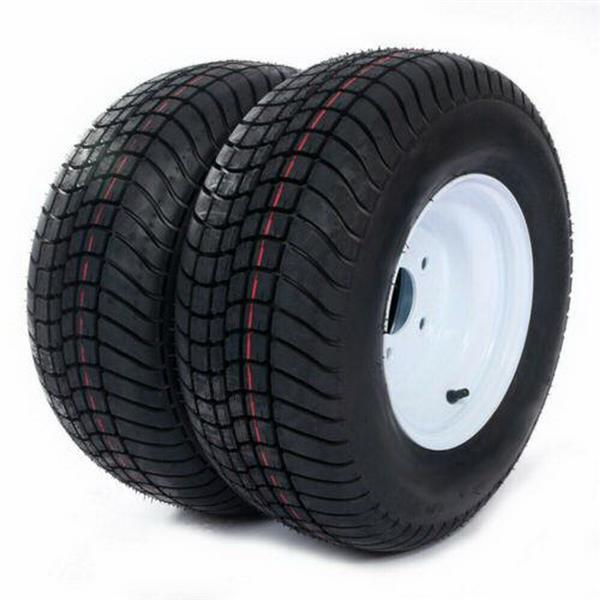 Pattern:P825 20.5X8.0-10 10 in 5 Lug E 2x tires millionparts Rim width: 6.0in