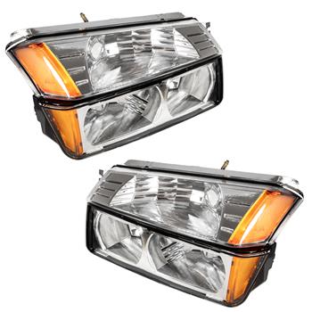 Fit Avalanche 1500 & 2500 2x Headlights Direct Replacement Factory OE Halogen