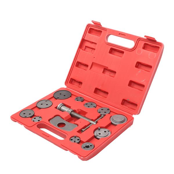 13Pcs Universal Disc Brake Caliper Wind Back Tool Kit Gray