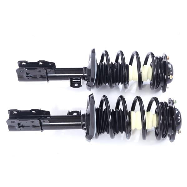 2 Pcs Iron Shock Absorber 2-172199-172200 JB Black