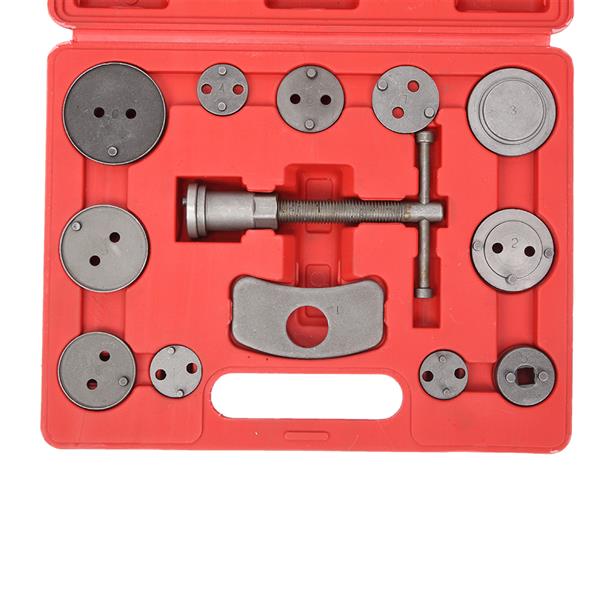 13Pcs Universal Disc Brake Caliper Wind Back Tool Kit Gray