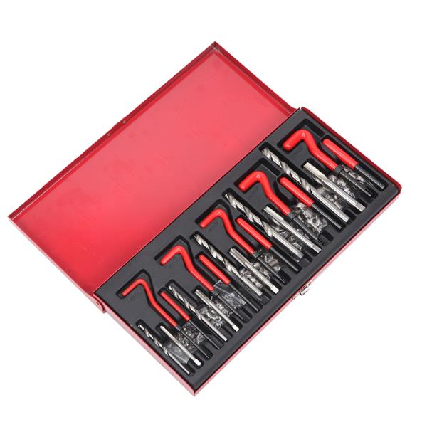 131pcs Thread Repair Set Red