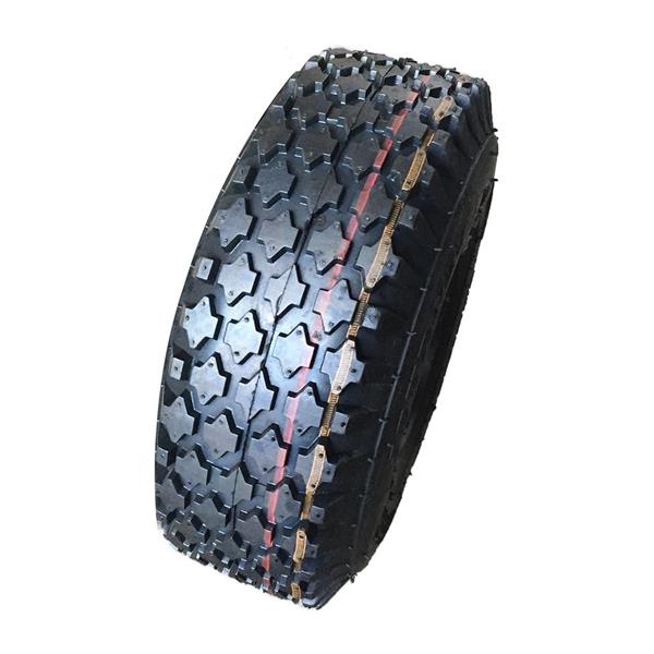 2PLY 4.10/3.50-4 Turf Bias SW:3.90in(99mm) 2qty Tires 4.10/3.50-4  PSI:24