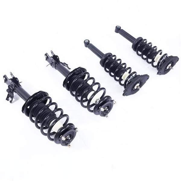 2 Pcs Iron Shock Absorber 13-172105-172106 JB Black