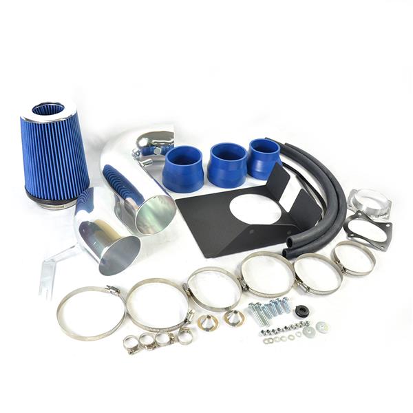 4" Intake Pipe with Air Filter for Ford F150/Expedition 1997-2003 V8 4.6/5.4L Blue