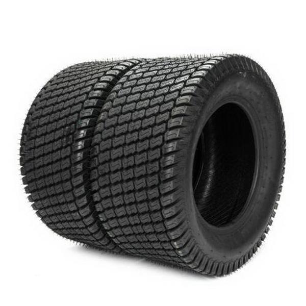 qty(2) Lawn Mowers 16x6.50-8 TURF TIRES Tubeless Tractor P332 LRB with warranty