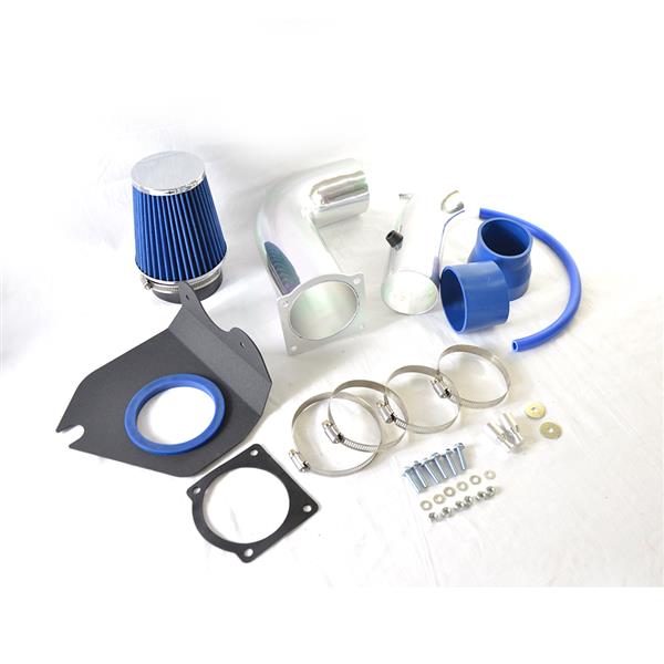 Intake Pipe with Air Filter for 1999-2004 Ford Mustang V6 3.8L Blue
