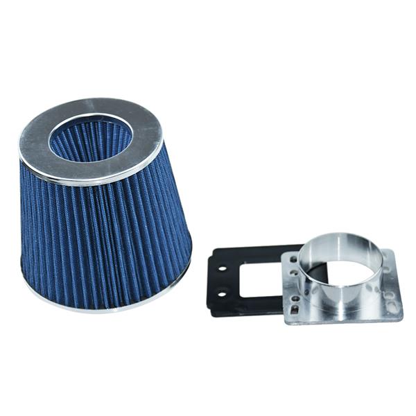 Air Inlet MAF Adapter   Blue Filter for Mazda 1990-1997 Miata MX5 1.6L / 1.8L