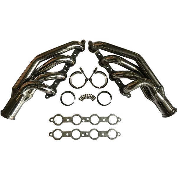 TURBO MANIFOLD EXHAUST HEADER FOR 97-14 CHEVY SMALL BLOCK V8 LS1/LS2/LS3/LS6 LSX