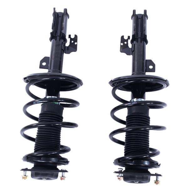 2 Pcs Iron Shock Absorber 14-171490-171491 JB Black