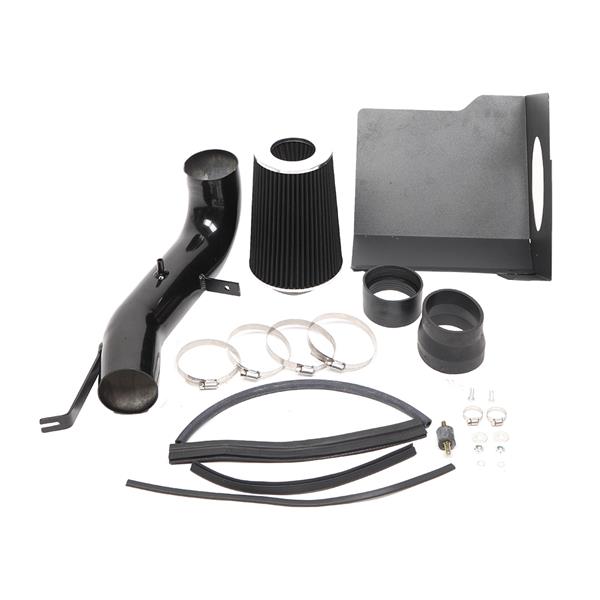 3.5" Air Intake Kit For Gmc/Chevrolet Silverado 2007-2008 Sierra 4.8L/5.3L/6.0L/6.2L V8 All Black