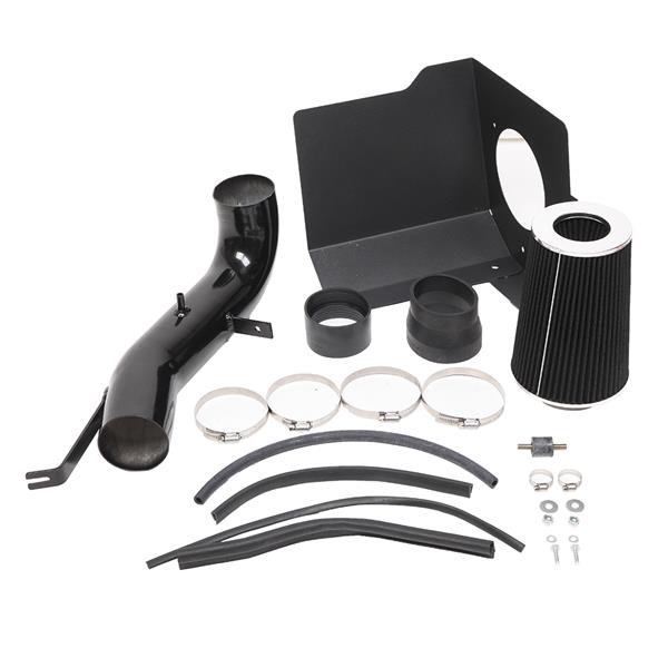 3.5" Air Intake Kit For Gmc/Chevrolet Silverado 2007-2008 Sierra 4.8L/5.3L/6.0L/6.2L V8 All Black