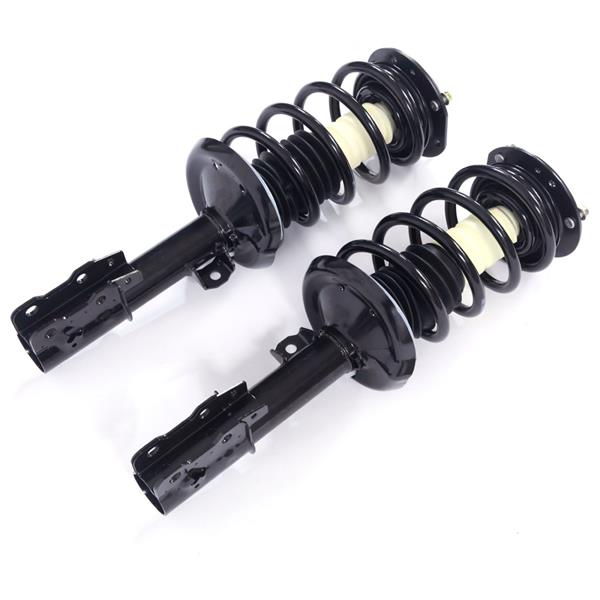 2 Pcs Iron Shock Absorber 2-172199-172200 JB Black