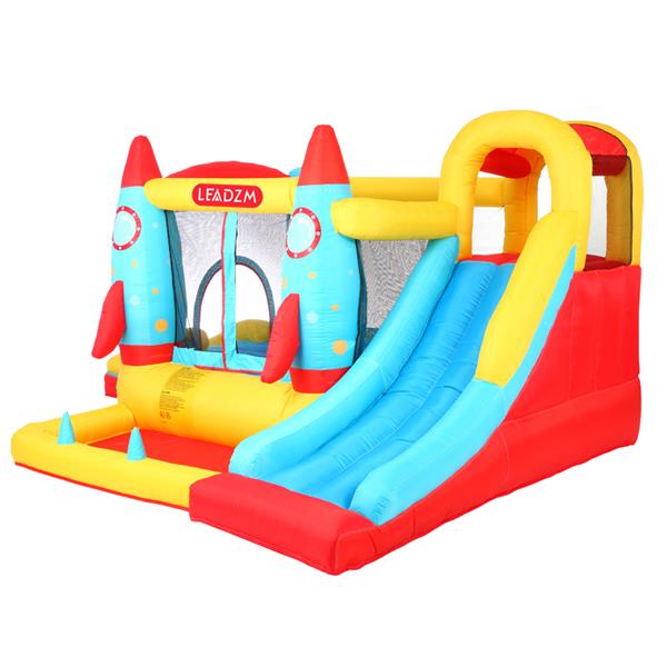 BH-113 Rocket Inflatable Castle 420D Oxford Cloth 840D Oxford Cloth Jump Surface