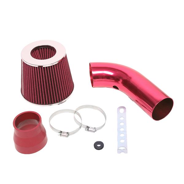 3" Universal Air Filter Kit Red