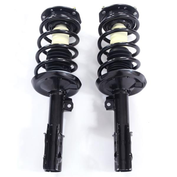 2 Pcs Iron Shock Absorber 2-172199-172200 JB Black