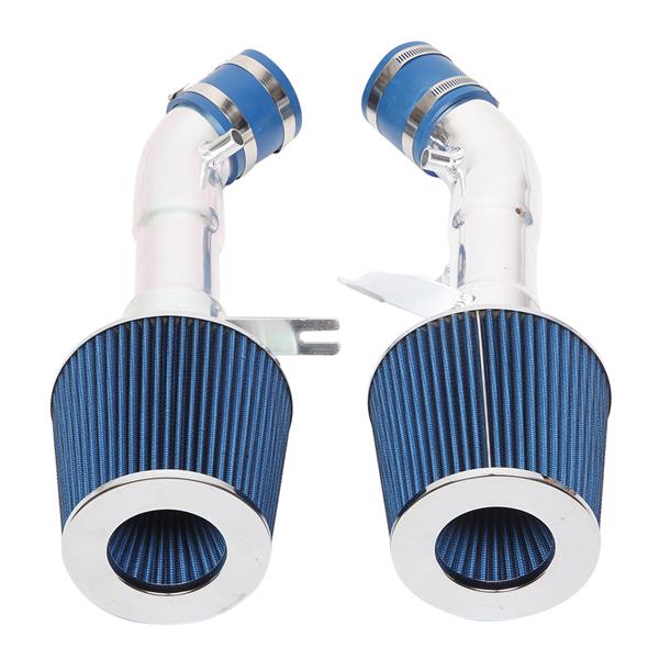 2.75" Intake Pipe With Air Filter for Nissan 370Z 2009-2019 3.7L V6 Blue