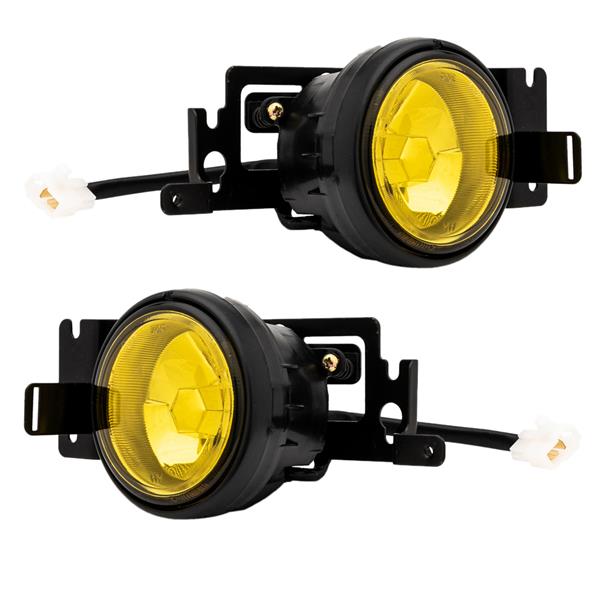 For 1999 2000 Honda Civic Si Fog Lights Lamp Yellow