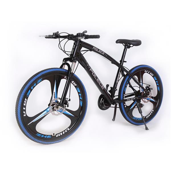 Black New Python shaped mountain bike 26 inch one wheel double disc brake gift car export car