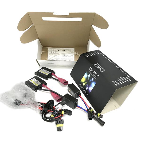35W AC W/O CANBUS H1 6000K HID Xenon Light Kit w/ Slim Ballasts