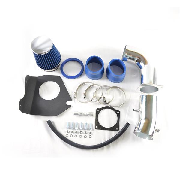 Intake Pipe with Air Filter for 1994-1995 Ford Mustang GT/ GTS 5.0L V8 Model Only Blue