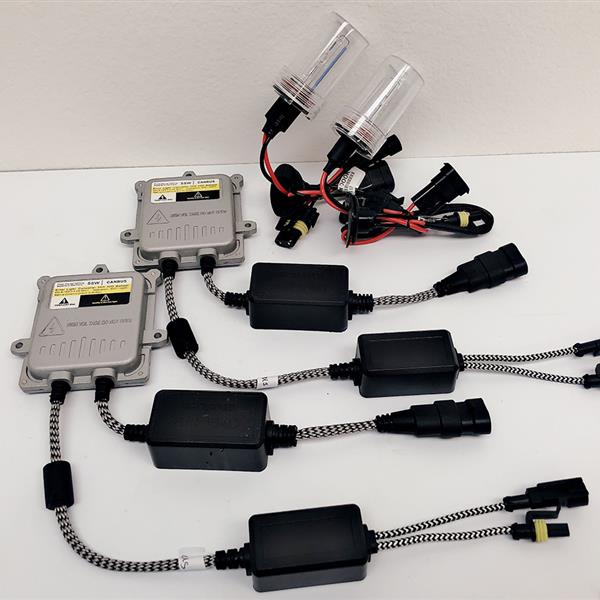 55W AC CANBUS H11B 10000K HID Xenon Light Kit Error Free w/ Slim Ballasts