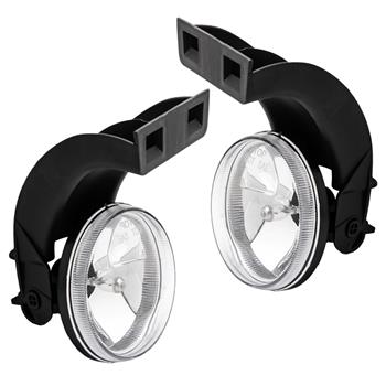 Clear Lens Bumper Fog Lights Lamps For 1994-2001 Dodge Ram CH2593120 CH2592120