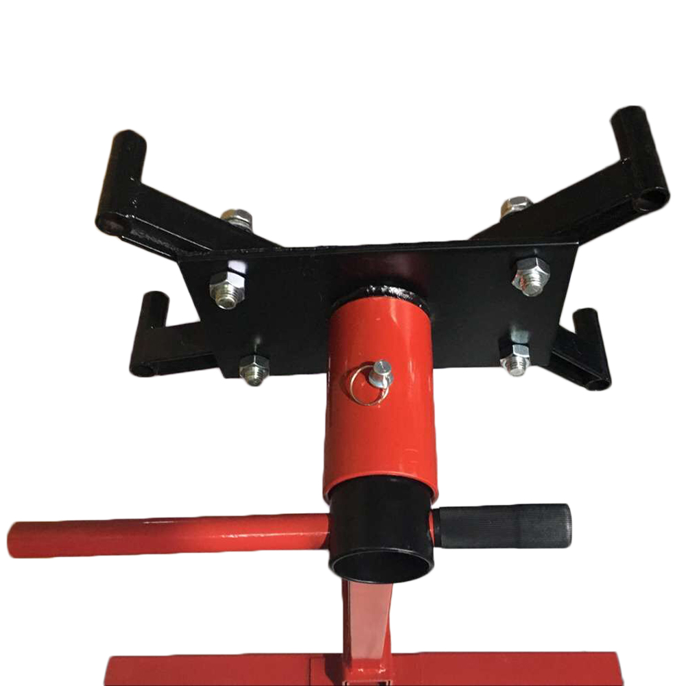 Shop Engine Stand 1000lb Pro Hoist Automotive Lift Rotating 4 Leg Type Motor Red view 3