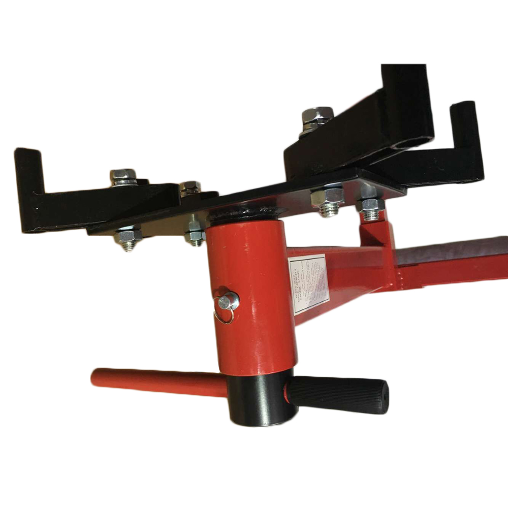 Shop Engine Stand 1000lb Pro Hoist Automotive Lift Rotating 4 Leg Type Motor Red view 5
