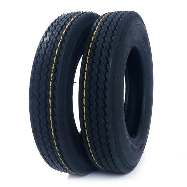 set of  Boat Trailer Tires 5.30-12 5.30x12.6PR Load Range C-11033  New