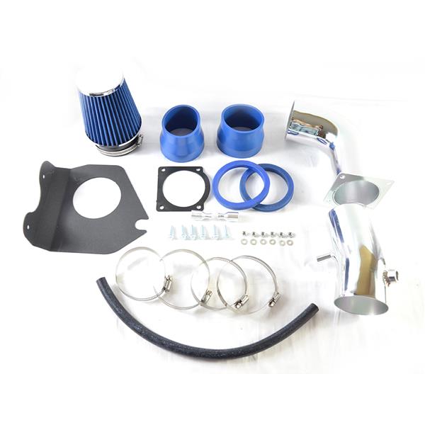 Intake Pipe with Air Filter for 1994-1995 Ford Mustang GT/ GTS 5.0L V8 Model Only Blue