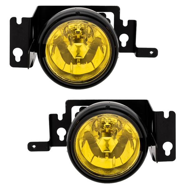 For 1999 2000 Honda Civic Si Fog Lights Lamp Yellow