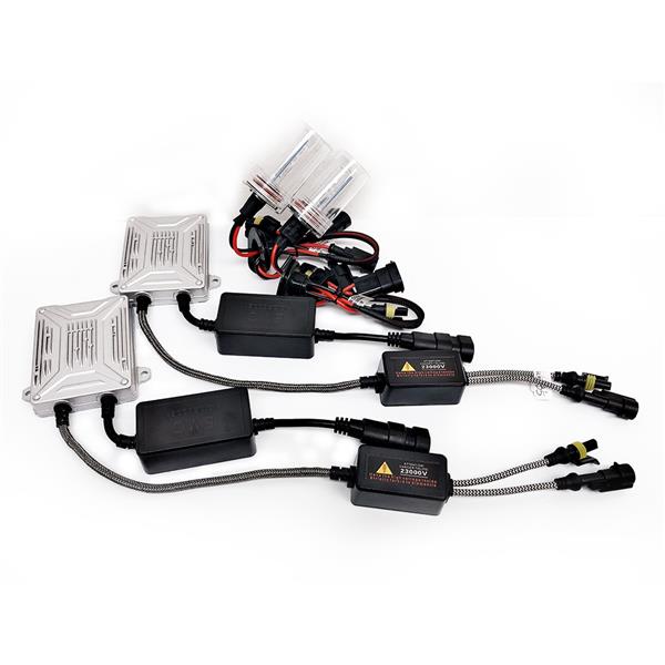 35W AC CANBUS 9004 9007 Hi/Low Beams 12000K HID Xenon Light Kit Error Free w/ Slim Ballasts