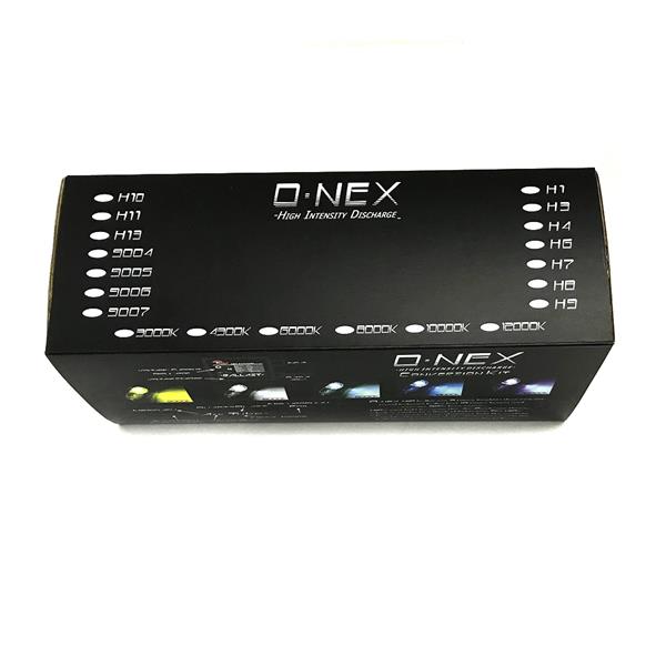 55W AC W/O CANBUS 9006 HB4 3000K HID Xenon Light Kit w/ Slim Ballasts