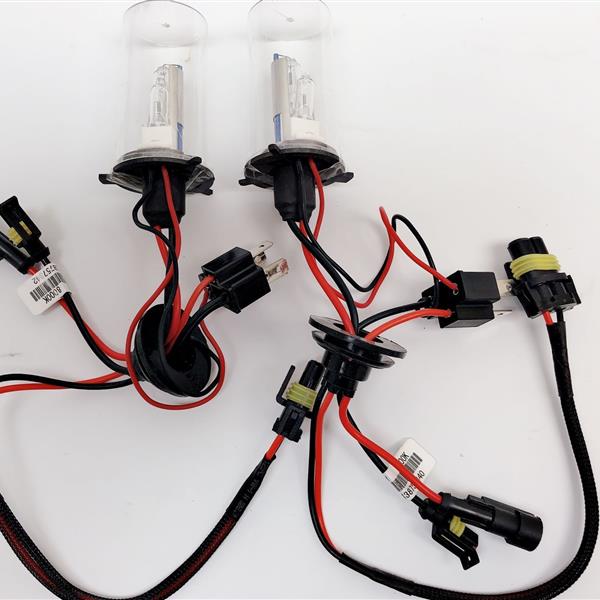 55W AC CANBUS H8 H9 H11 3000K HID Xenon Light Kit Error Free w/ Slim Ballasts