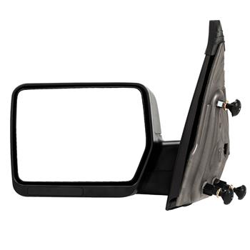 Left Driver Side For 04-2014 Ford F150 Pickup Truck Textured Manual View Mirror