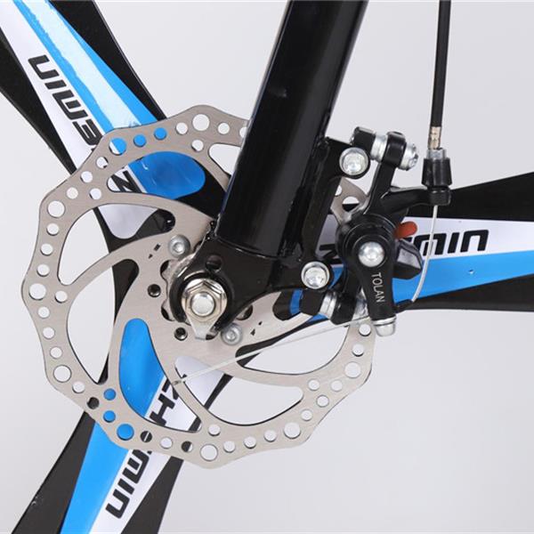 Black New Python shaped mountain bike 26 inch one wheel double disc brake gift car export car