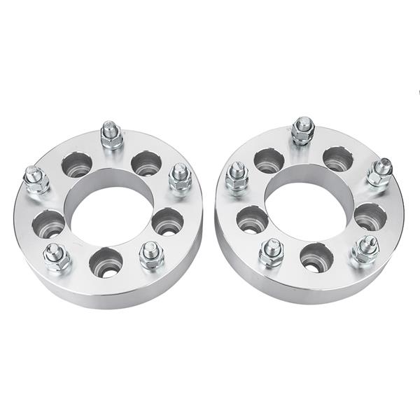 2 x 1.5" Wheel Adapters 5x114.3 5x4.5 to 5x5.5 1/2"x20 fit Jeep Wrangler Cherokee