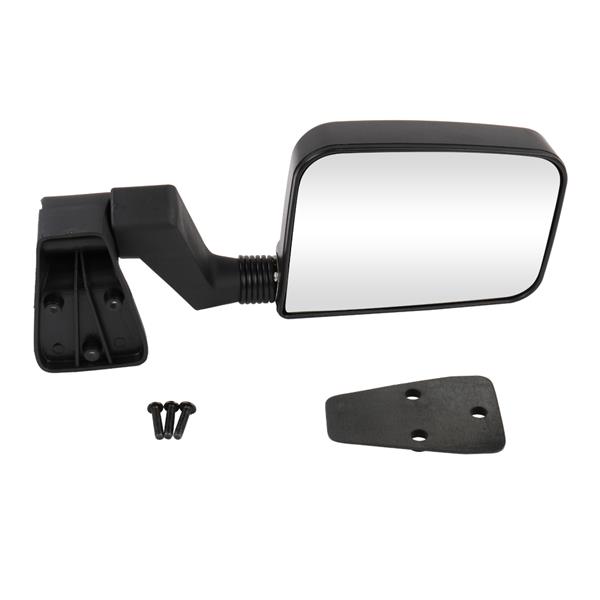 Manual Rear View Mirrors For 1987-2002 Jeep Wrangler Passenger Driver Side Pair