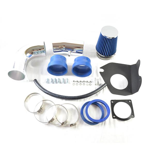 Intake Pipe with Air Filter for 1994-1995 Ford Mustang GT/ GTS 5.0L V8 Model Only Blue