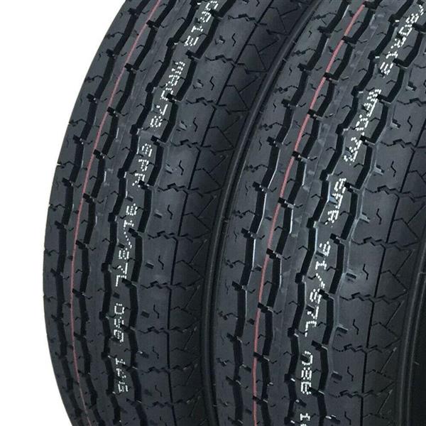 2 New Trailer Tire ST175/80R13 Radial 8PR Load Range D