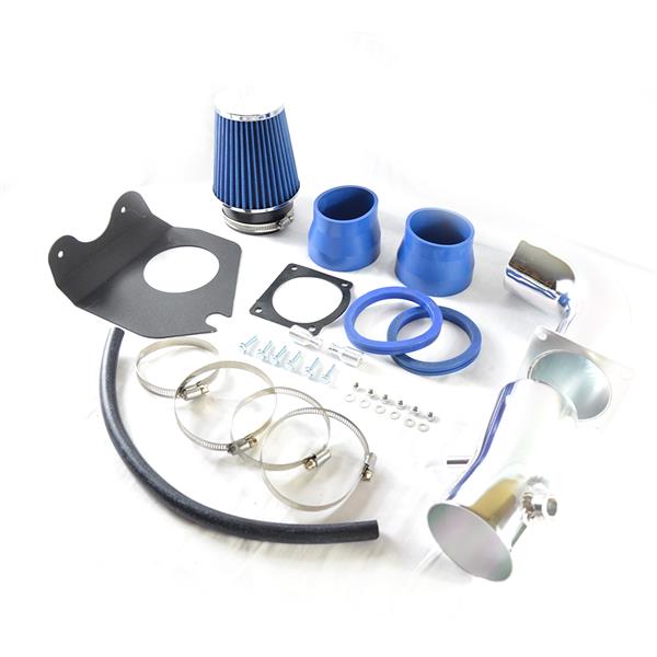 Intake Pipe with Air Filter for 1994-1995 Ford Mustang GT/ GTS 5.0L V8 Model Only Blue