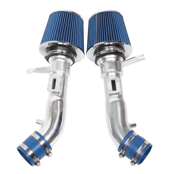 2.75" Intake Pipe With Air Filter for Nissan 370Z 2009-2019 3.7L V6 Blue