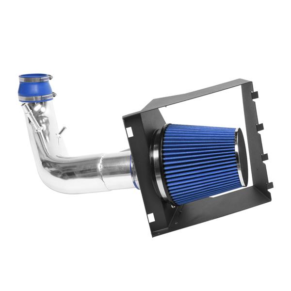 3.5" Intake Pipe With Air Filtert for Ford F150 2011-2014 5.0L V8 Blue