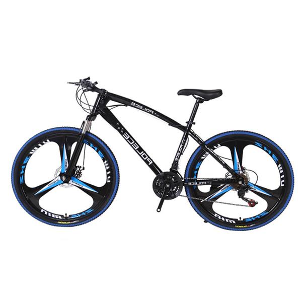 Black New Python shaped mountain bike 26 inch one wheel double disc brake gift car export car