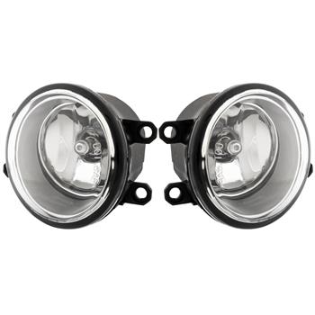 Pair of Fog Light Lamp Left Right RH LH Side Fit For Toyota Camry Yaris Lexus